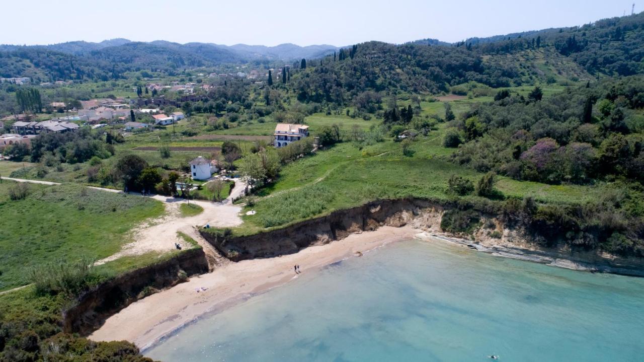 Villa Spyridoula studios on the Beach Sidárion Exterior foto